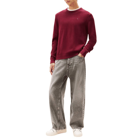 Tommy Hilfiger Pullover Maglione essential in cotone organico S A25-TOMMY JEANSDM21787-XIU-S - Francavilla Moda